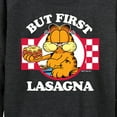 thumbnail image 3 of Garfield - But First Lasagna - Women's Lightweight French Terry Long Sleeve Shirt, 3 of 5