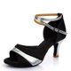 thumbnail image 1 of XIHAHA nueva moda para chicas señoras Tango Salsa baile de salón zapatos de baile latino 5,5/7,5 cm tacones más colores sandalias, 1 of 5