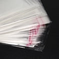 thumbnail image 5 of 400 Clear Self Adhesive 7cm x 13cm and Seal Plastic Bags for Small Objects, Jewellery, Arts and Crafts Display, 5 of 8