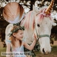 thumbnail image 3 of Collar Hidepoo Unicorn chapado en oro rosa de 14 quilates con circonitas cúbicas, 3 of 7