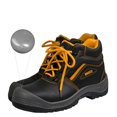 thumbnail image 1 of Botas De Seguridad Industrial Zapatos Punta De Acero Negro INGCO  Borceguí, 1 of 9