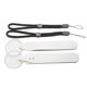 thumbnail image 2 of Inteprter Correas para nudillos de gafas VR, cinturón fijo antideslizante antideslizante absorbente de sudor, empuñaduras de mango blanco y negro, Electrónica Blanco, 2 of 6