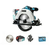 7-Inch Brushless Cordless Circular Saw, Lithium-ion Handheld Power Saw for Wood and Stone Cutting