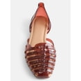 thumbnail image 5 of Time and Tru Women's Huarache Jelly Sandals, 5 of 6