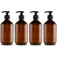 thumbnail image 1 of 4 Pcs Grandes Bouteilles Vides 500 ml (Marron), 1 of 5