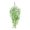 Green, variant on Oioii Simulation Green Plant Rattan with Artificial Flowers, Wall Hanging Faux Greenery Decor for Home, Living Room, Balcony and Indoor Garden Decoration.,Red
