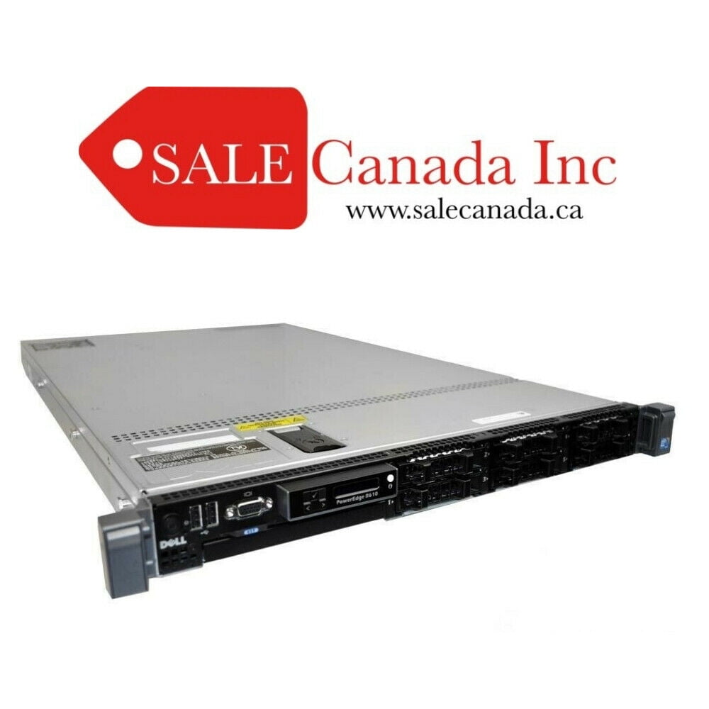 Dell PowerEdge R610 Server Customize CPU and RAM , 2X 300Gb 10K SAS
