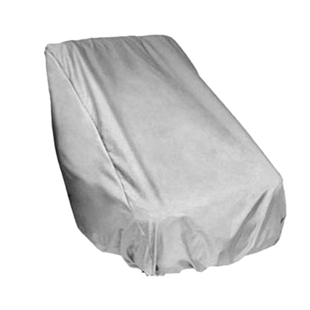 Sonducket Funda de poliéster para asiento de barco, plegable, a prueba de polvo, a prueba de sol, lavable, desmontable, accesorios protectores Deportes acuáticos Plata
