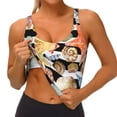 thumbnail image 3 of KLL Sea Shell for Workout Tank Tops for Women,U Back Fitness Top Built in Shelf Bras Padded Fit for Yoga Gym-Large, 3 of 8