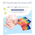 thumbnail image 3 of Palitos de helado, palitos de madera, paletas de helado de colores, palitos de helado de madera, material hecho a mano, pieza de helado, palitos de helado, 3 of 5
