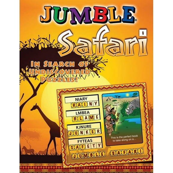 Jumbles(r) Jumble(r) Safari: In Search of Undiscovered Puzzles!, (Paperback)