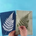 thumbnail image 4 of tredstone Sun Print Paper Solar Drawing Paper Cyanotype Paper for Kids Adults 32Pcs, 4 of 9