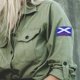 thumbnail image 4 of 2 parches de la bandera de Escocia bordados con la bandera nacional para ropa., 4 of 8