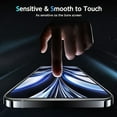 thumbnail image 5 of 5-Pack iPhone Tempered Glass Screen Protectors - Bubble-Free, Scratch-Resistant, Ultra-Smooth Surface, 99% Transparency and Touch-Sensitive, Including Cleaning Tool and Dust Removal Sticker, 5 of 6