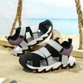 thumbnail image 2 of Ketyyh-chn99 Toddler Sandals Boys Girls Sport Water Sandals Closed-Toe Outdoor Size for US 11.5,Grey, 2 of 9