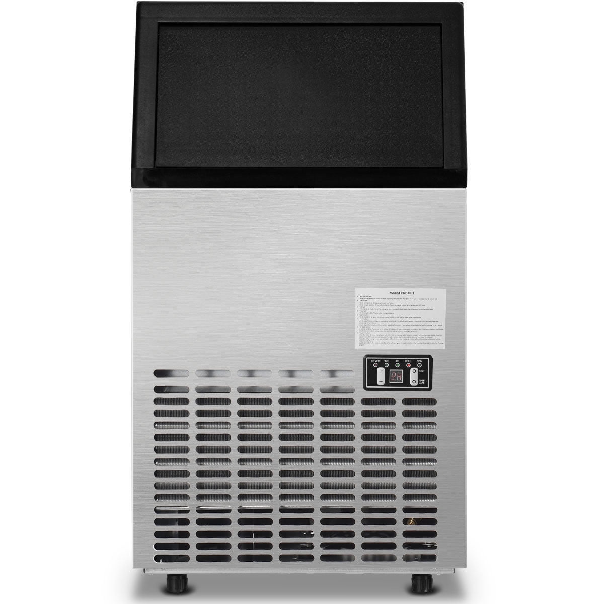 Stainless Steel Commercial Ice Maker Built-In countertop Freestand 100lbs/24HR 