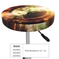 thumbnail image 4 of Goofa Yin Yang 1 Printed Stool Covers Round, Waterproof Round Bar Stool Covers Anti-Slip Round Bar Stool Seat Cover with Elastic Bands Durable-13 inch, 4 of 7