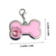 thumbnail image 2 of Placa de identificación personalizada para mascotas | Placa grabada con el nombre de la mascota para perros y gatos | Placa personalizable para el collar de la mascota con información de contacto, 2 of 4