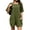 Armygreen, variant on Rompers for Women Casual Summer Jumpsuits Short Sleeve Loose Overalls Shorts Rompers with Pockets Outfits