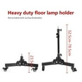 thumbnail image 5 of Tripods,Stand Video Stand Adjustable 1/4in 3/8in Video Stand Load With Video Led With Wheel Universal Buzhi Universal 1/4 And Universal 14in 38in 14in 38in Video With Led Video 1/4 And 3/8, 5 of 7