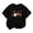 A2-Black, variant on Girls Short Sleeve T-Shirts Kids Halloween Cute Ghost Print Tops Crewneck Tees (A3-Black 7-8 Years)