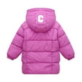 thumbnail image 3 of KPOPLK Boys' Winter Coat – Waterproof Heavyweight Puffer Jacket with Hood(4-5 Years,Purple), 3 of 9