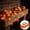 B, variant on Smiling Pumpkin Face LED String Lights, Warm White Battery Operated Fairy Lights, Transparent Spooky Pumpkin Light Strips for Indoor Home, Outdoor Yard Halloween Party Ambient Lighting.