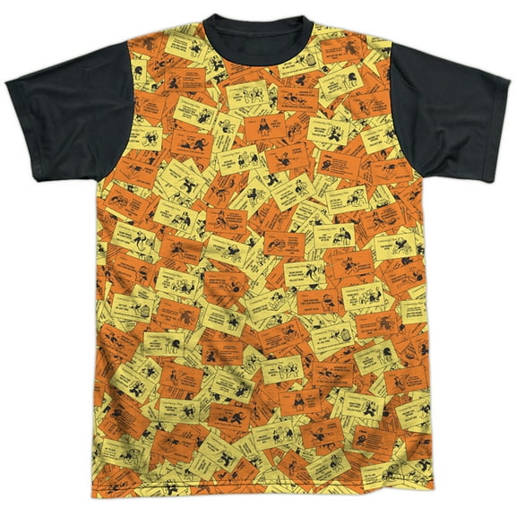 Monopoly Chance Chest Cards Unisex Adult Halloween Costume Sublimated T Shirt