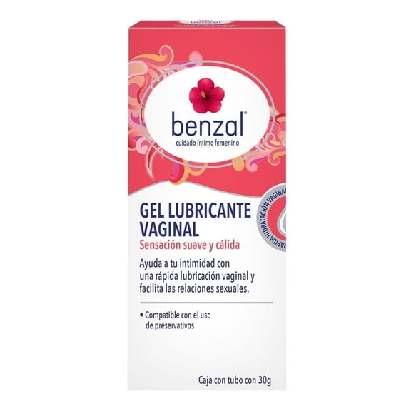 Lubricante sexual Benzal sensación suave y cálida 30 g