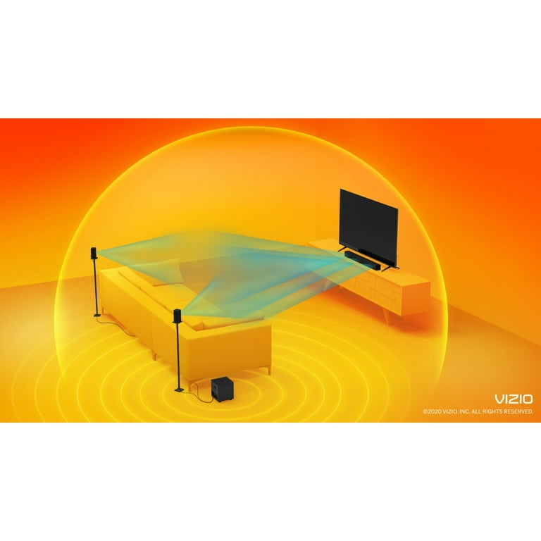 Vizio 5.1 soundbar best sale 36