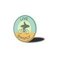 thumbnail image 4 of Live Simply Novelty Decor, Metal Wall Sign - 12" Circle, 4 of 4