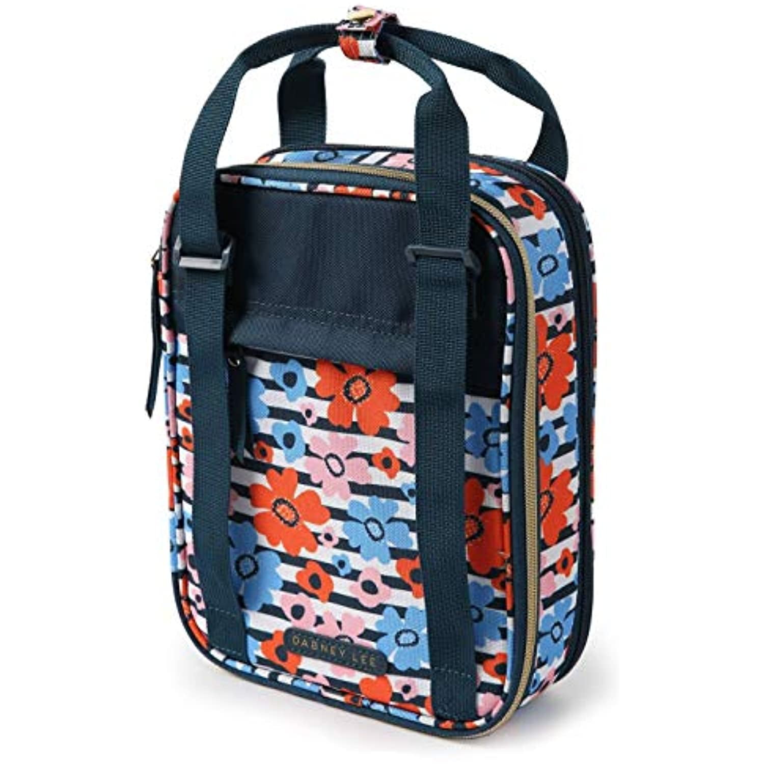 floral print lunch bag