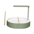 thumbnail image 3 of S SERENABLE Automatic Parrot Bath with Shower, USB Connection, Versatile And Portable for Indoor Use. Includes Perch for Lovebirds And Medium-sized Birds. green, 3 of 5