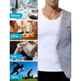 thumbnail image 3 of Playeras Faja De Compresión Para Hombre Reductora Modeladora, 3 of 8