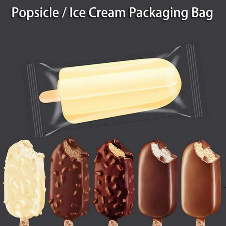 100 Pack Popsicle Molds Bags,DIY Disposable Ice Pop Ice Pop Pouch