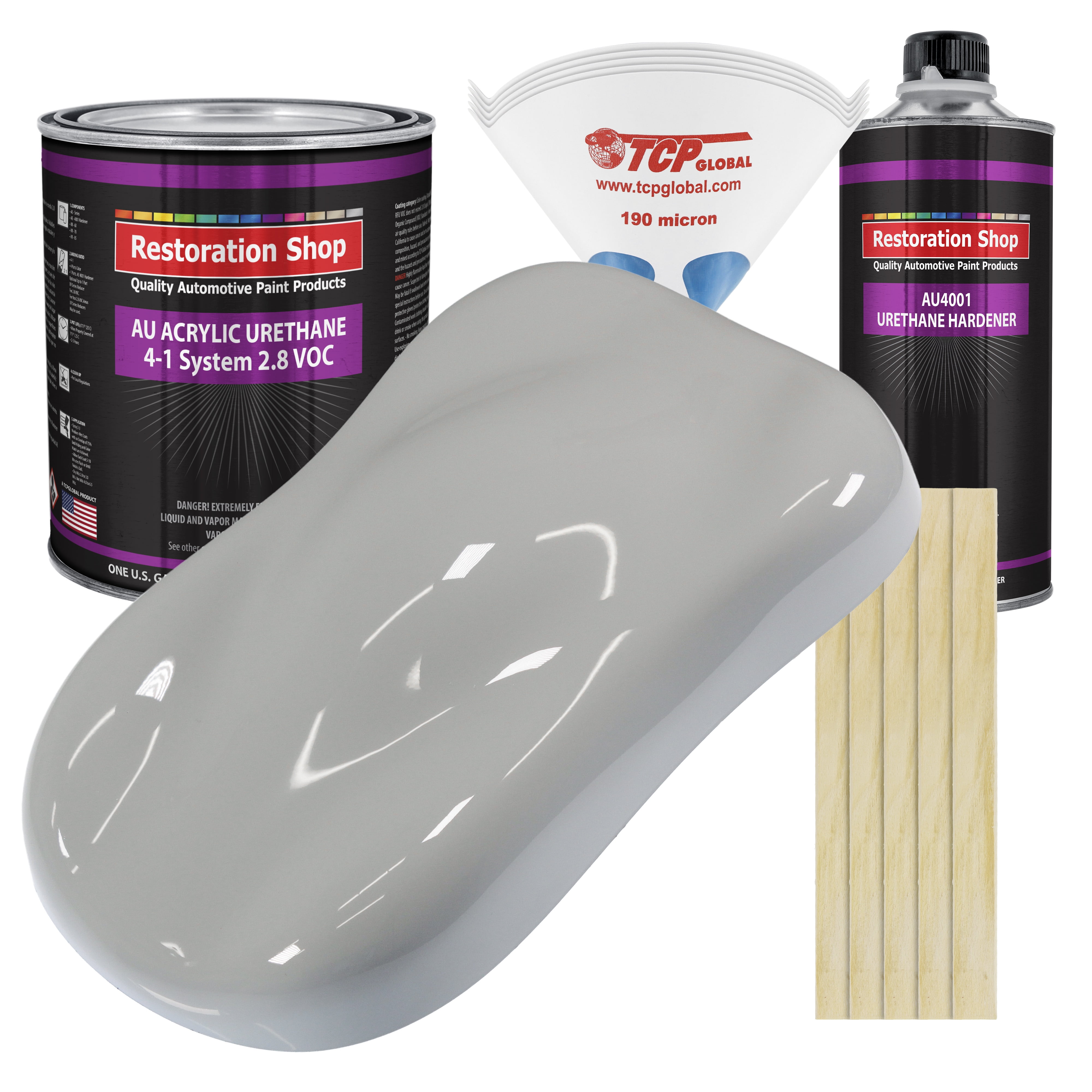 Restoration Shop Mesa Gray Acrylic Urethane Auto Paint Complete Gallon