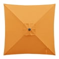 thumbnail image 5 of Ultrashades 6.5 ft Square Outdoor Patio Market Umbrella with Push Button Tilt and Crank Handle, Orange, 5 of 12