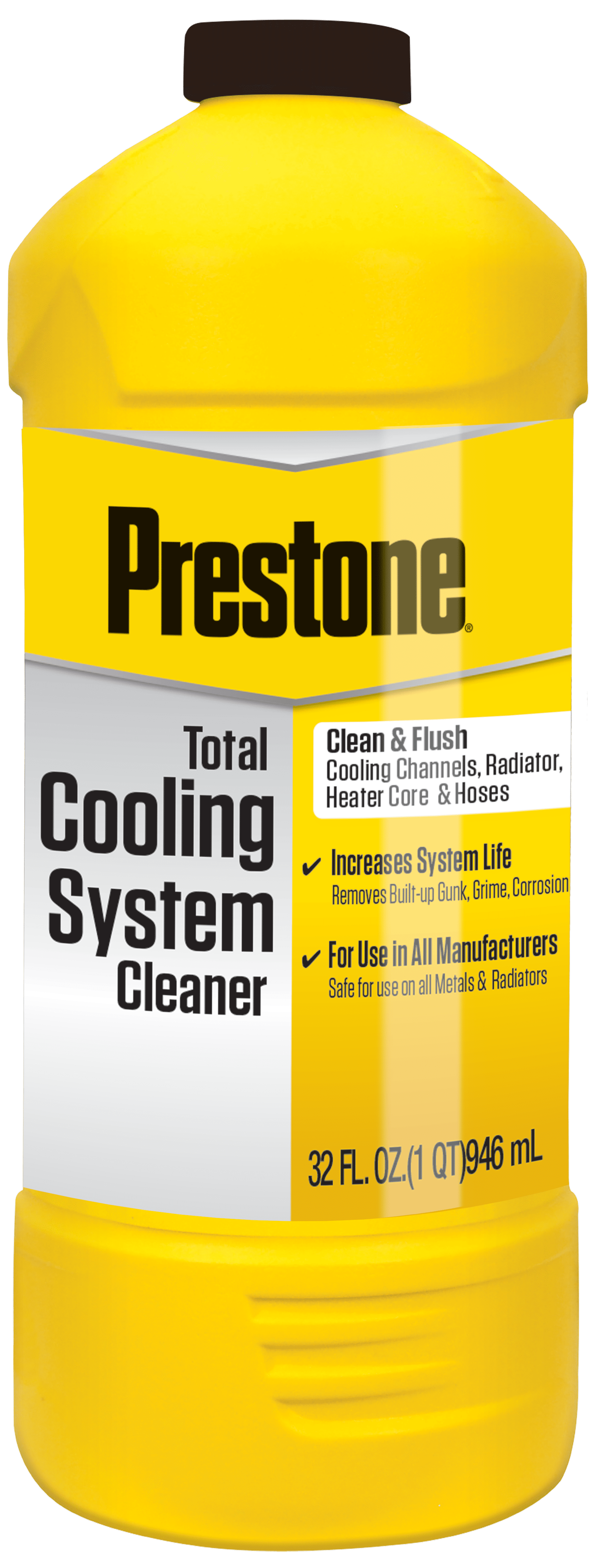 Prestone Total Cooling System Cleaner 32oz for All Manufacturers