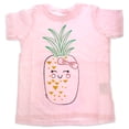 thumbnail image 1 of DelSol Camiseta (2T) Camiseta con cuello redondo para niñas - Piñas ruborizadas - Balerina 1 Pc DelSol DelSol Camiseta (2T) 1 Pc, 1 of 1