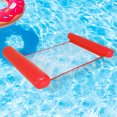 thumbnail image 1 of Fila Flotante Plegable Flotador inflable tumbona PVC cama flotante silla Color sólido adulto playa piscina juguete Sywqhk Para Estrenar, 1 of 3