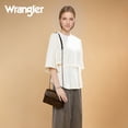 thumbnail image 7 of Wrangler Crossbody Purse for Women Shoulder Bag Vintage Wallets with Chain Strap, Coffee, 7 of 7