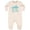 Natural Heather, variant on My Meme Loves Me Whale Grandchild Baby Fleece Romper