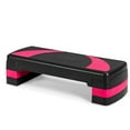 thumbnail image 1 of Costway 31'' Aerobic Exercise Stepper Cardio Trainer W/Riser Adjustable Height 4''- 6''- 8'', 1 of 10