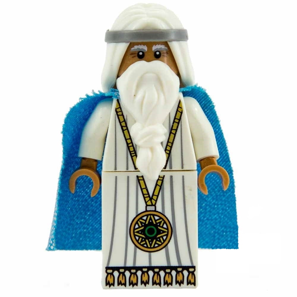 LEGO The Movie Vitruvius with Medallion and Black Eyes