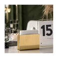 thumbnail image 5 of Nordic Gilded Napkin Holder Iron Art Gold Vertical Tissue Box Tissues Storage Holders Hotel Restaur, 5 of 5