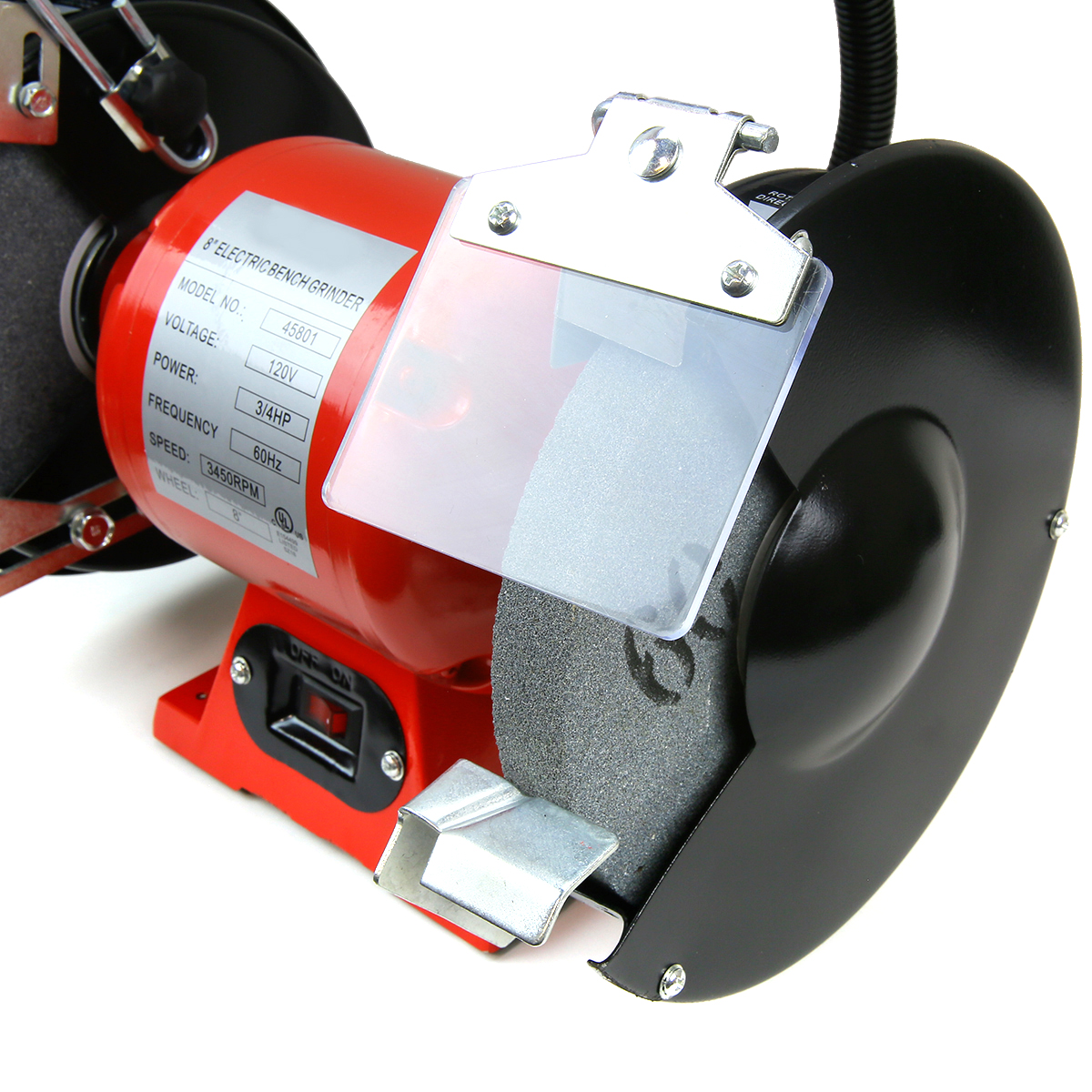 8 3 4 Hp Spark Guard Grinder Bench With Flexible Bright Light