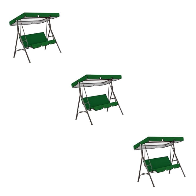 Advancent Cubierta de asiento para silla columpio, toldo impermeable para sombra de sol, Patio, jardín, Patio trasero, césped, hamaca, Type1 NO1