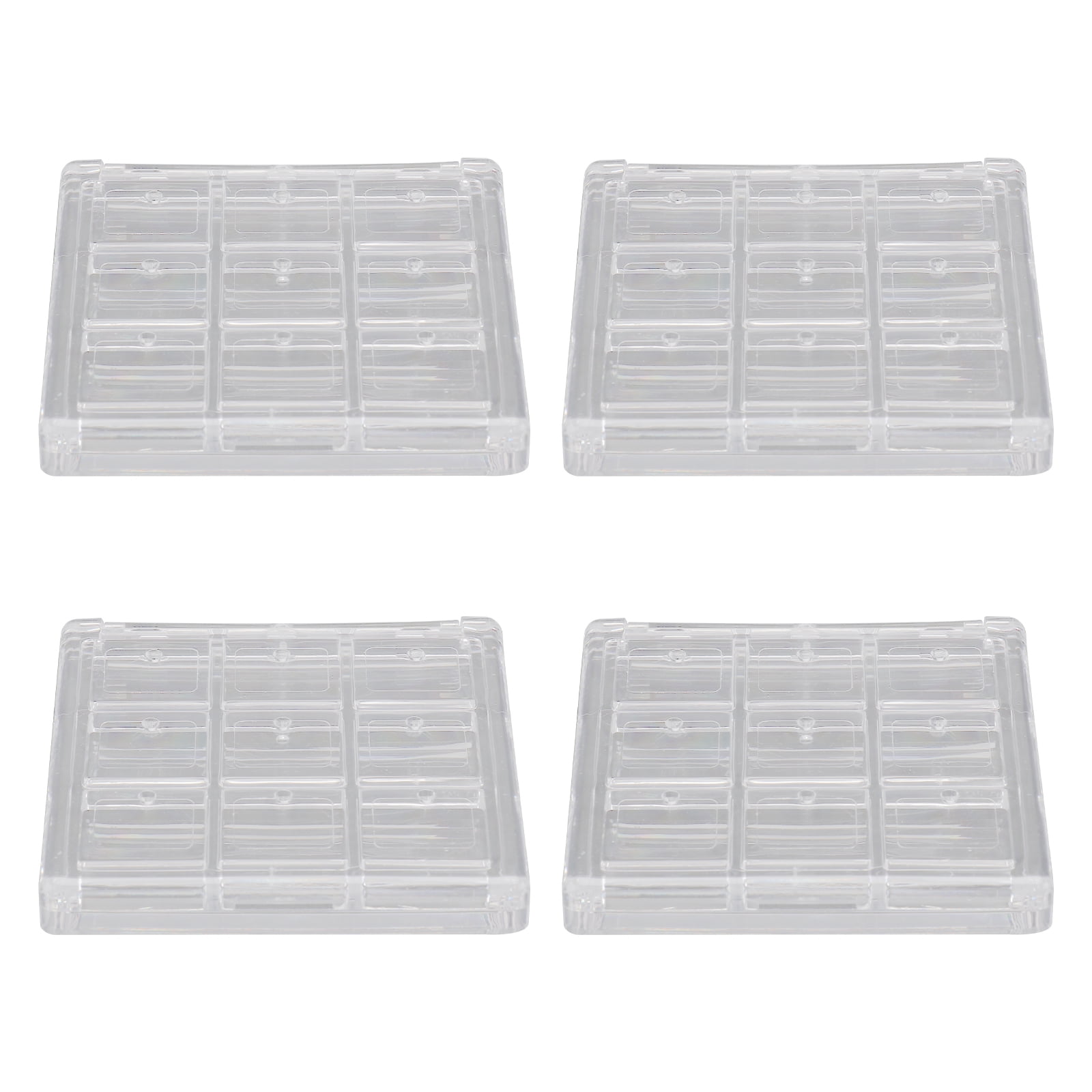 Empty Eyeshadow Lipstick Case Makeup Containers Clear Storage Highlight