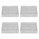 thumbnail image 1 of 4 cajas organizadoras de sombras de ojos con compartimentos para subpaquetes., 1 of 6