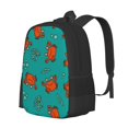 thumbnail image 1 of Balery Colorful Crab Mochila para hombre y mujer - Tela Oxford 600D resistente - Gran capacidad, resistente al agua, ideal para la escuela, viajes y senderismo, 1 of 6